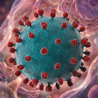 HIV Virus Particle