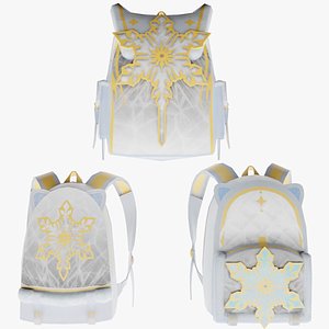 Bag 3x Arctic Witch Backpack 3D model