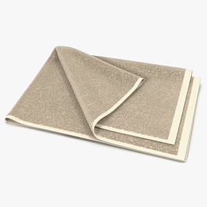 towel 4 beige fur max