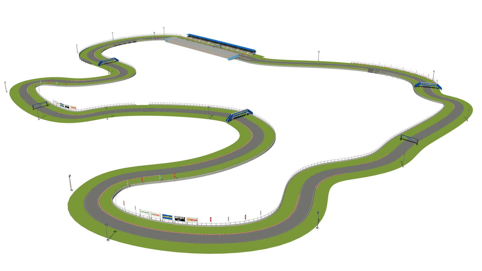 Race Track Road model https://p.turbosquid.com/ts-thumb/2M/Jp1Db7/vk/racetrackroad4/jpg/1714854319/1920x1080/fit_q87/441c86606414916c035de69b1c409ec8bfb7bb41/racetrackroad4.jpg