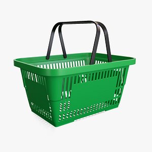 Shopping Basket Green