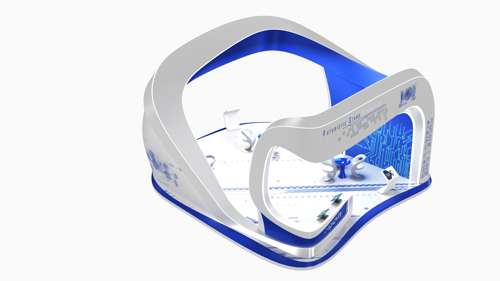 Mega Futuristic Exhibition Collection 20 in 1 3D model https://p.turbosquid.com/ts-thumb/2M/QWAgEI/Ha/futuristicexhibitionstand099/jpg/1653879991/1920x1080/fit_q87/98f73f795a39249eccdac08b937edc1570aa9ee3/futuristicexhibitionstand099.jpg