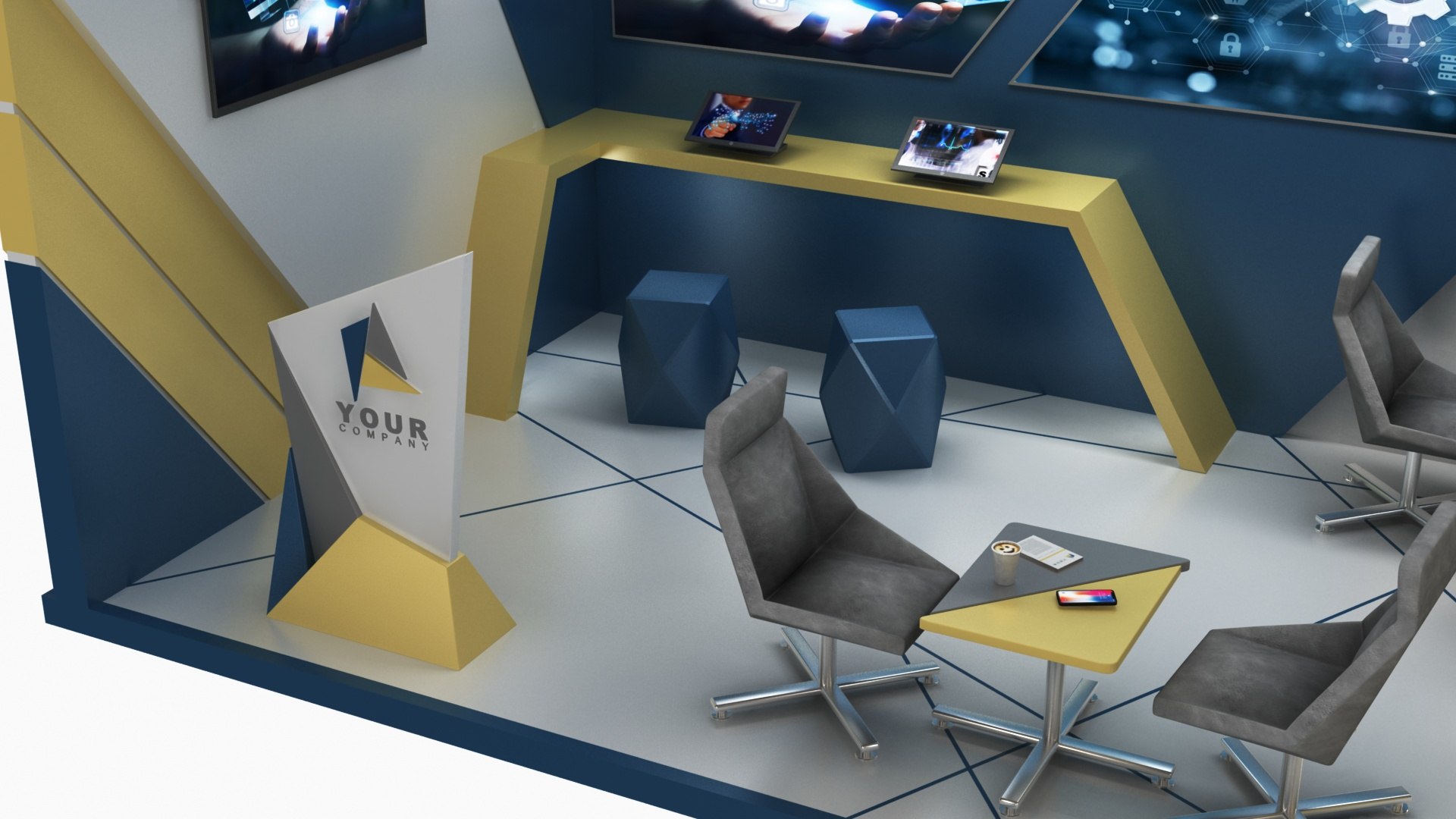 Mega Futuristic Exhibition Collection 20 in 1 3D model https://p.turbosquid.com/ts-thumb/2M/QWAgEI/NN/futuristicexhibitionstand142/jpg/1653880018/1920x1080/fit_q87/9eeb487ad010700388944734e0393176300b8dab/futuristicexhibitionstand142.jpg