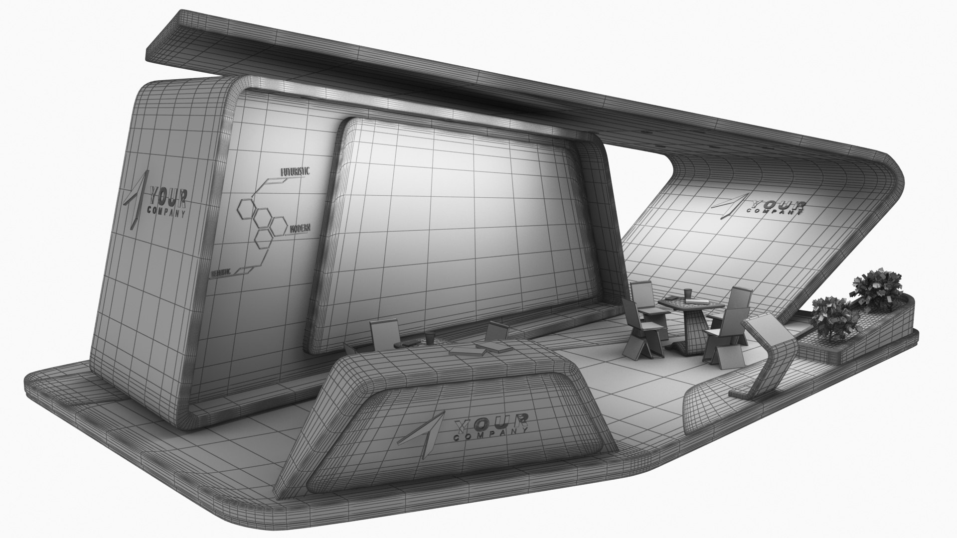 Mega Futuristic Exhibition Collection 20 in 1 3D model https://p.turbosquid.com/ts-thumb/2M/QWAgEI/Op/modernexhibitionbooth79/jpg/1651242064/1920x1080/fit_q87/cf1f5de6df8fe64eb521816abd70be4d85f35d87/modernexhibitionbooth79.jpg