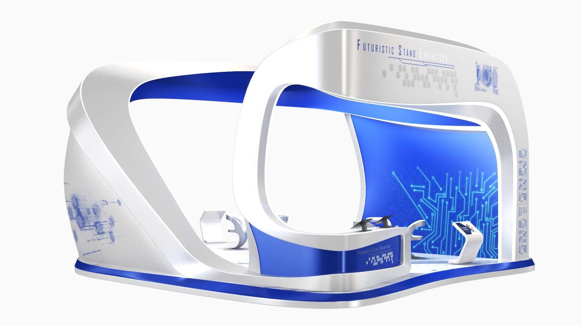 Mega Futuristic Exhibition Collection 20 in 1 3D model https://p.turbosquid.com/ts-thumb/2M/QWAgEI/RQ/futuristicexhibitionstand093/jpg/1653879986/1920x1080/fit_q87/9287fa1d4bbc7bf5cc341fb6da1a8c082c5a8b22/futuristicexhibitionstand093.jpg
