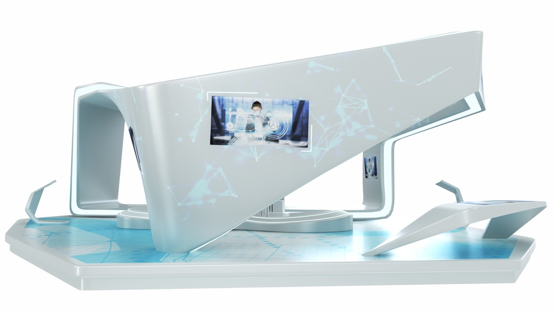 Mega Futuristic Exhibition Collection 20 in 1 3D model https://p.turbosquid.com/ts-thumb/2M/QWAgEI/Te/futuristicexhibitionstand34/jpg/1653879958/1920x1080/fit_q87/1fb2bff5527f3217851b218d47168b3334d211ec/futuristicexhibitionstand34.jpg