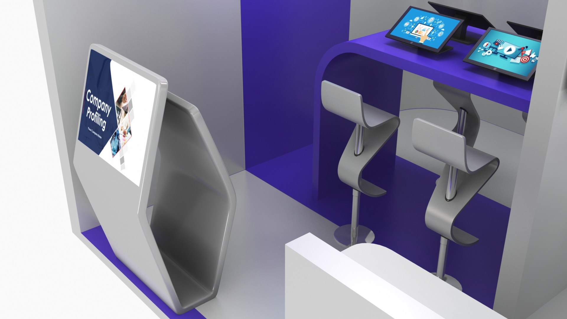 Mega Futuristic Exhibition Collection 20 in 1 3D model https://p.turbosquid.com/ts-thumb/2M/QWAgEI/YN/futuristicexhibitionstand167/jpg/1653880117/1920x1080/fit_q87/085a62bfdc605ecfde64b430080f226caf1dcc4a/futuristicexhibitionstand167.jpg