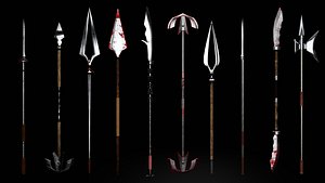 Spear 3D model