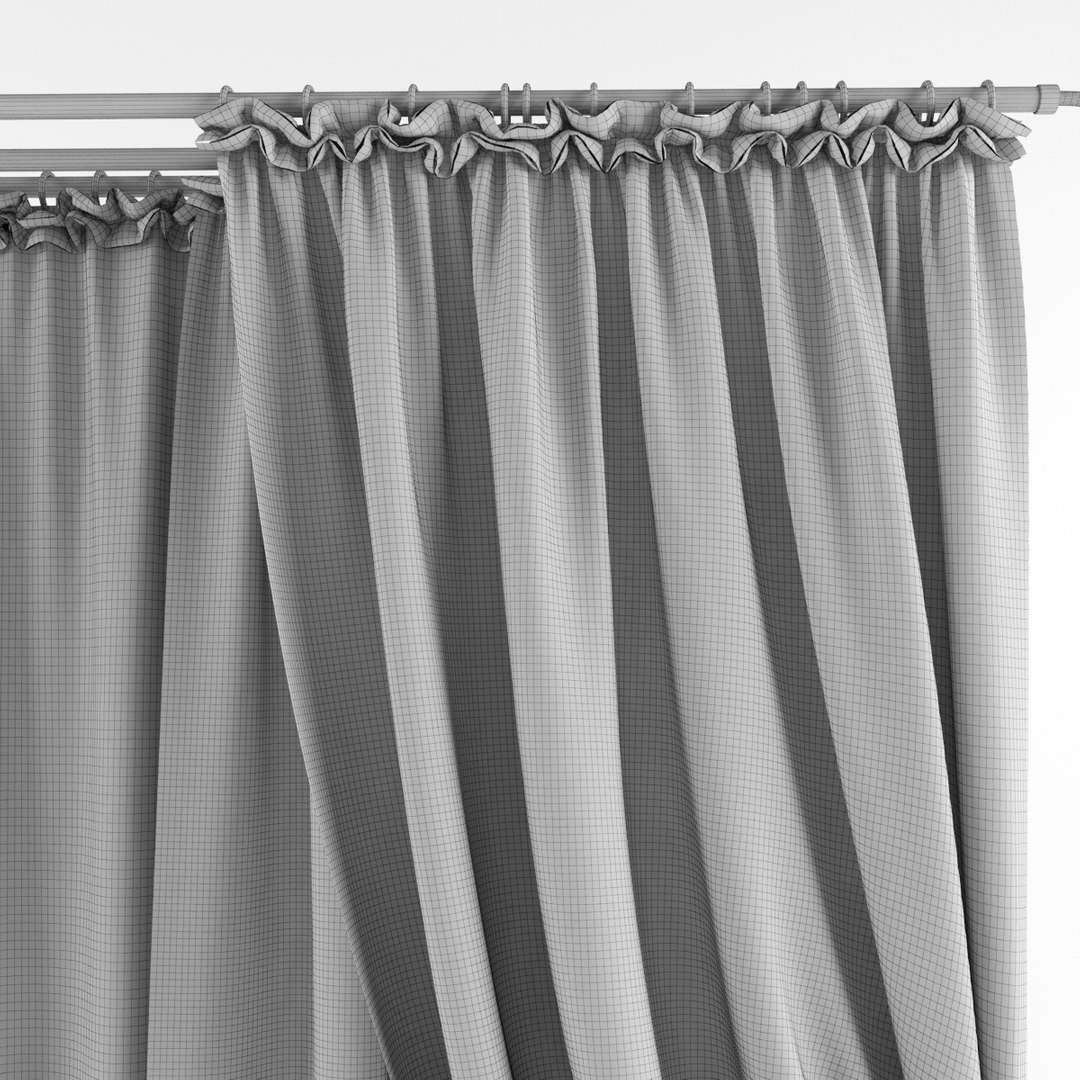 curtain classic obj