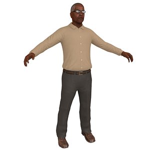 old man 2 3D model