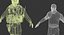 Personaje de soldado táctico con rigging listo para juegos PBR UE5 Unity