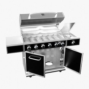 3D model Grill Chrome