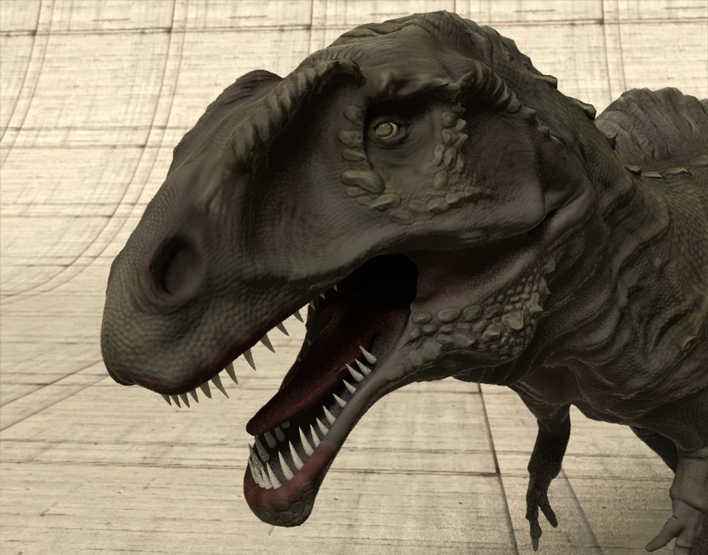 3d model trex