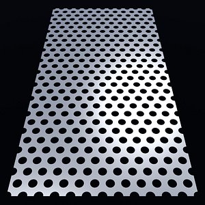 Perforated panel with 32 percent opening 25O99