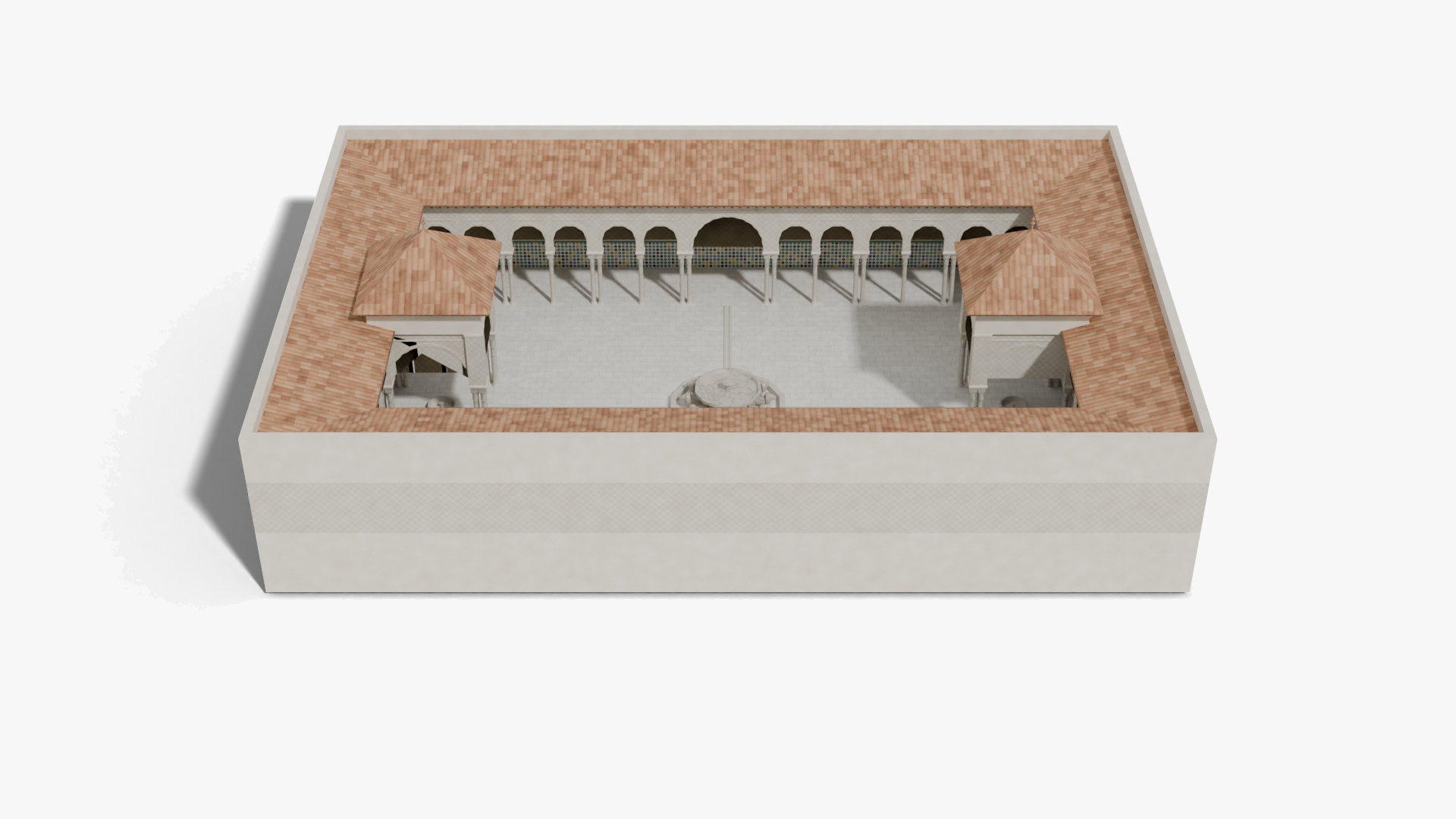Court of the Lions Alhambra Granada - Nasrid Courtyard Scene and Modular Kit - 4K PBR 3D model https://p.turbosquid.com/ts-thumb/2M/W694Pg/cM/patio_de_los_leones_alhambra_turntable/jpg/1791586503/1920x1080/turn_fit_q99/364eb66a3fb7efdb8b4767dd3caedbc5cc0f1e21/patio_de_los_leones_alhambra_turntable-1.jpg
