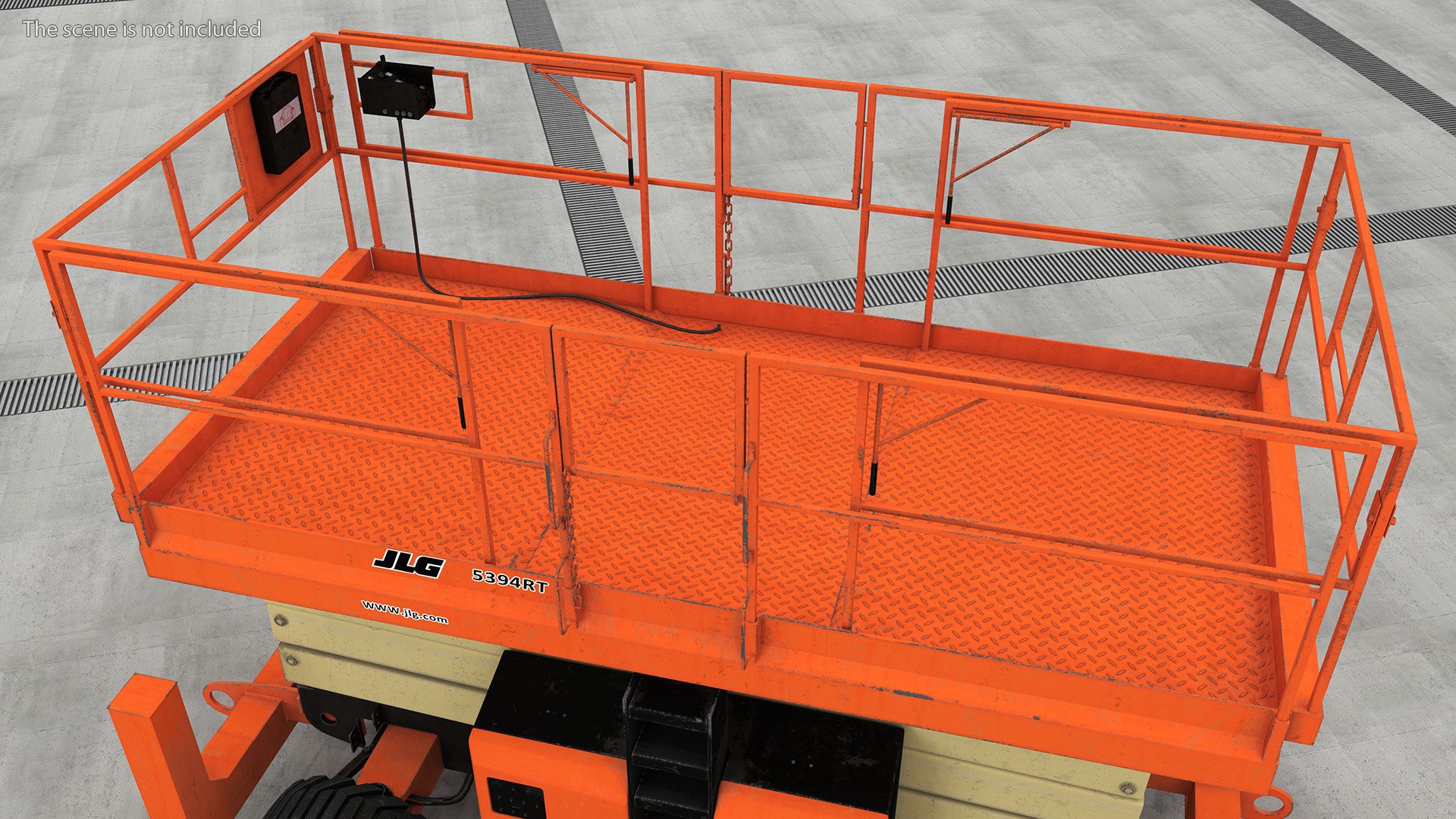 3D JLG Scissor Lift 5394RT - TurboSquid 2229461