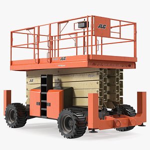 3D JLG Scissor Lift 5394RT