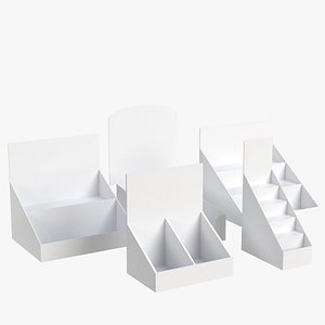 Counter display mockups