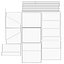 3D counter display mockups model