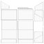 3D counter display mockups model