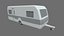 Low Poly Large Caravan 01