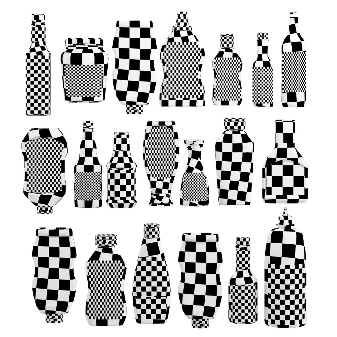 Sauce Collection 20 models model https://p.turbosquid.com/ts-thumb/2M/c9FtkI/pf/checker/jpg/1784986343/1920x1080/fit_q87/f16844edc843398720bcaea85adbf7bc624294f2/checker.jpg