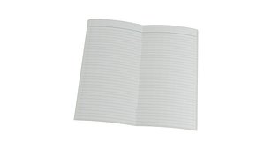 3D PAPER NOTEBOOK model