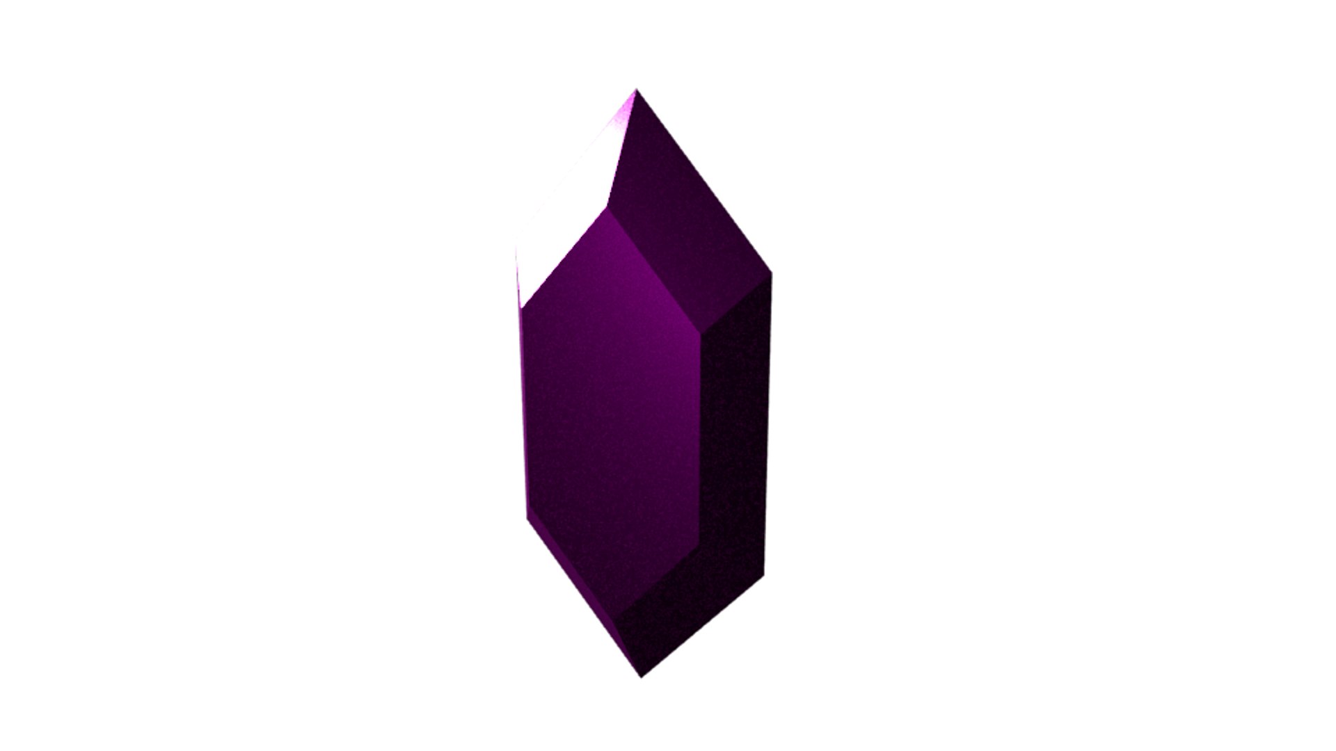 Purple rupee 3D model - TurboSquid 1597837