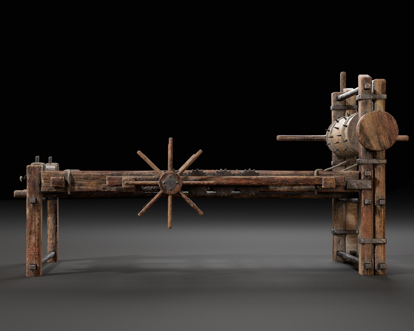 Medieval Spiked Rack Torture Device 3D - TurboSquid 2358012