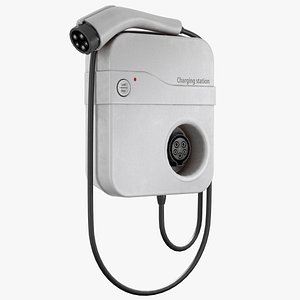 3D Charging Electric station PBR