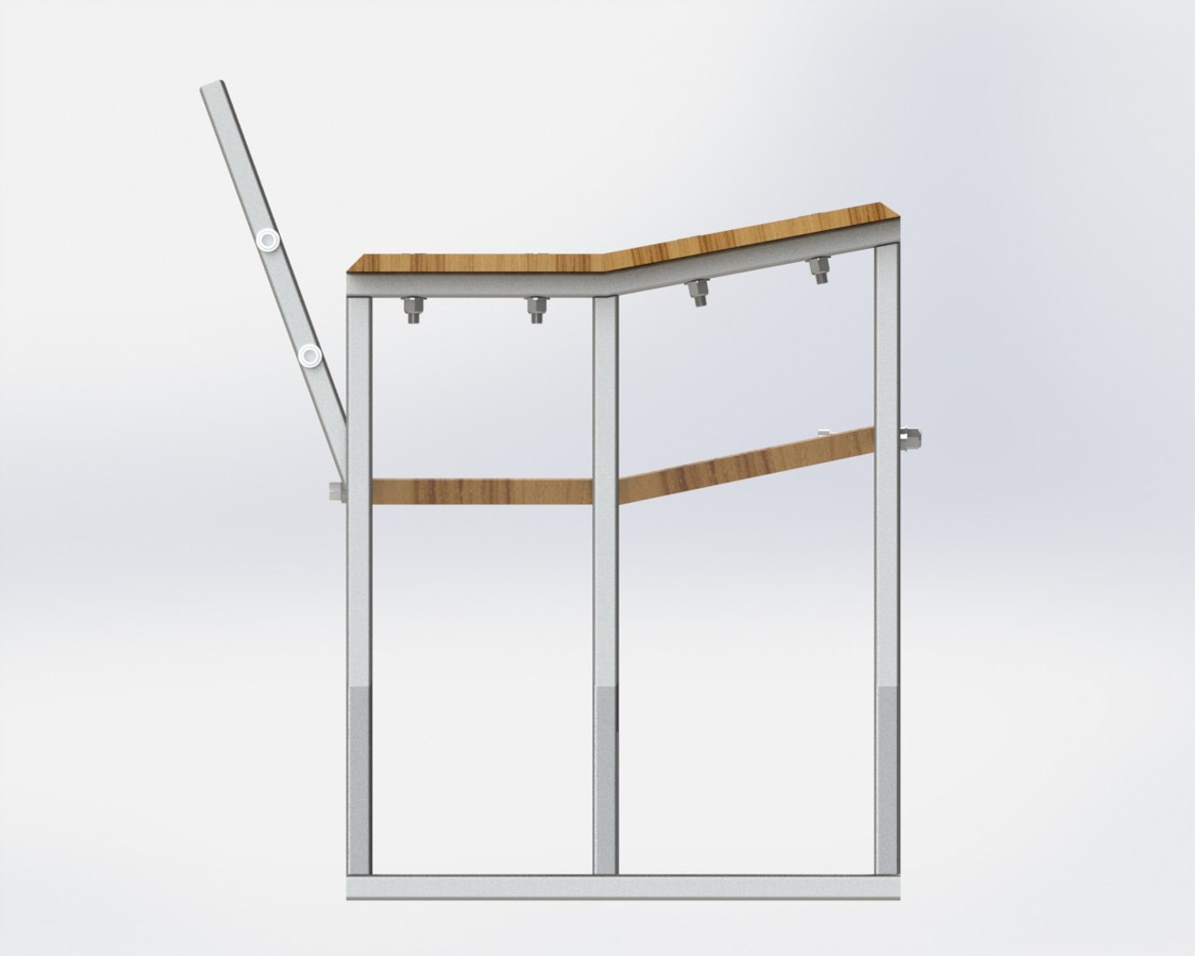 3d Model Of Solidworks Futuristic Sofa