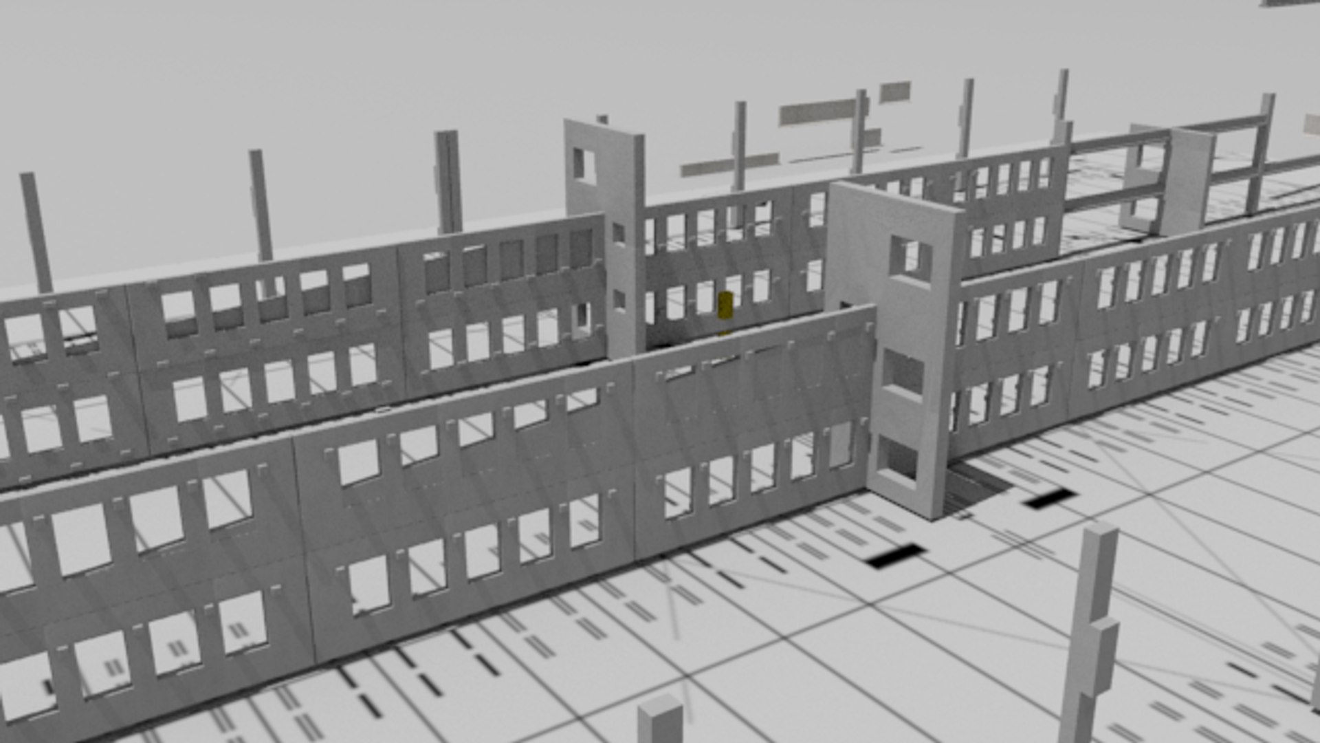 Precast Parking Garage 3D - TurboSquid 1198054
