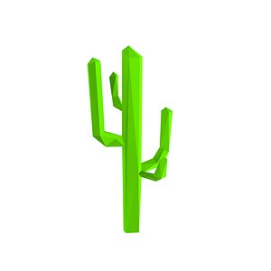 Cartoon Cactus Plant