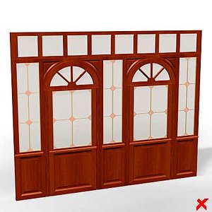 3d model window