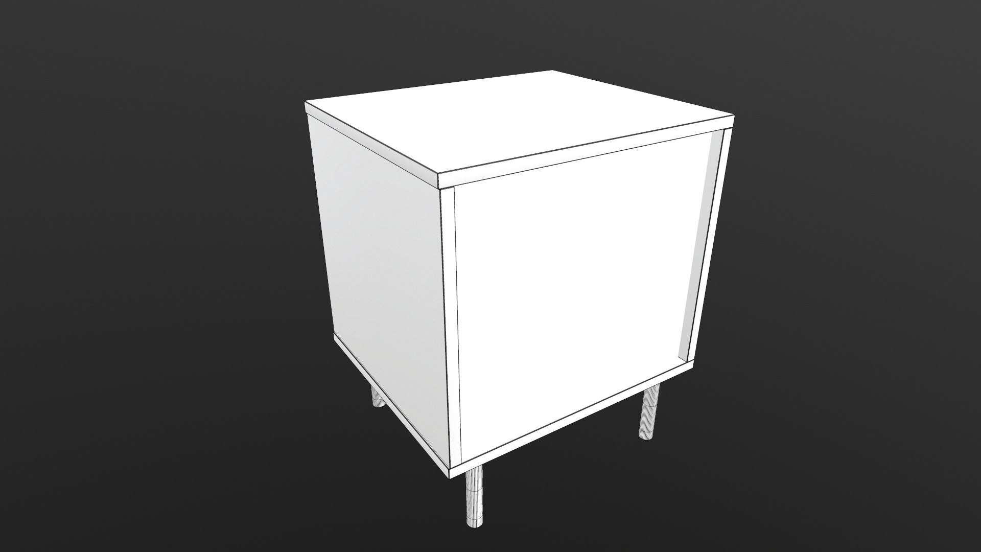 3D Side Table Model - TurboSquid 1939327
