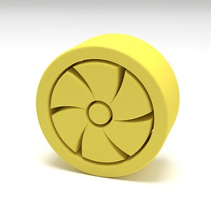 Fan Symbol 3D