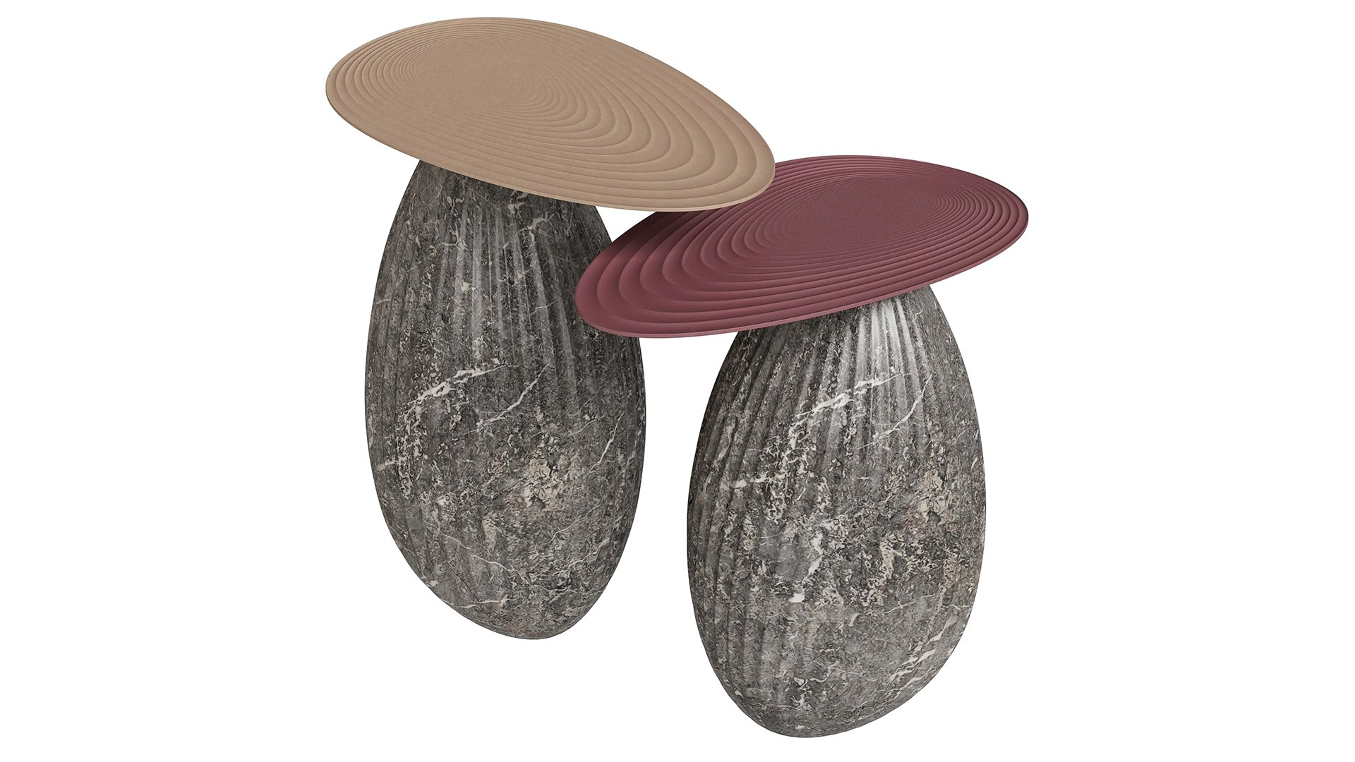 Tide And Ripple Tables From Holly Hunt 3D - TurboSquid 2271300