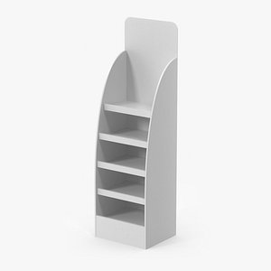 Store Shelving 3D model