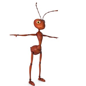 Cartoon Ant 3D Models for Download | TurboSquid