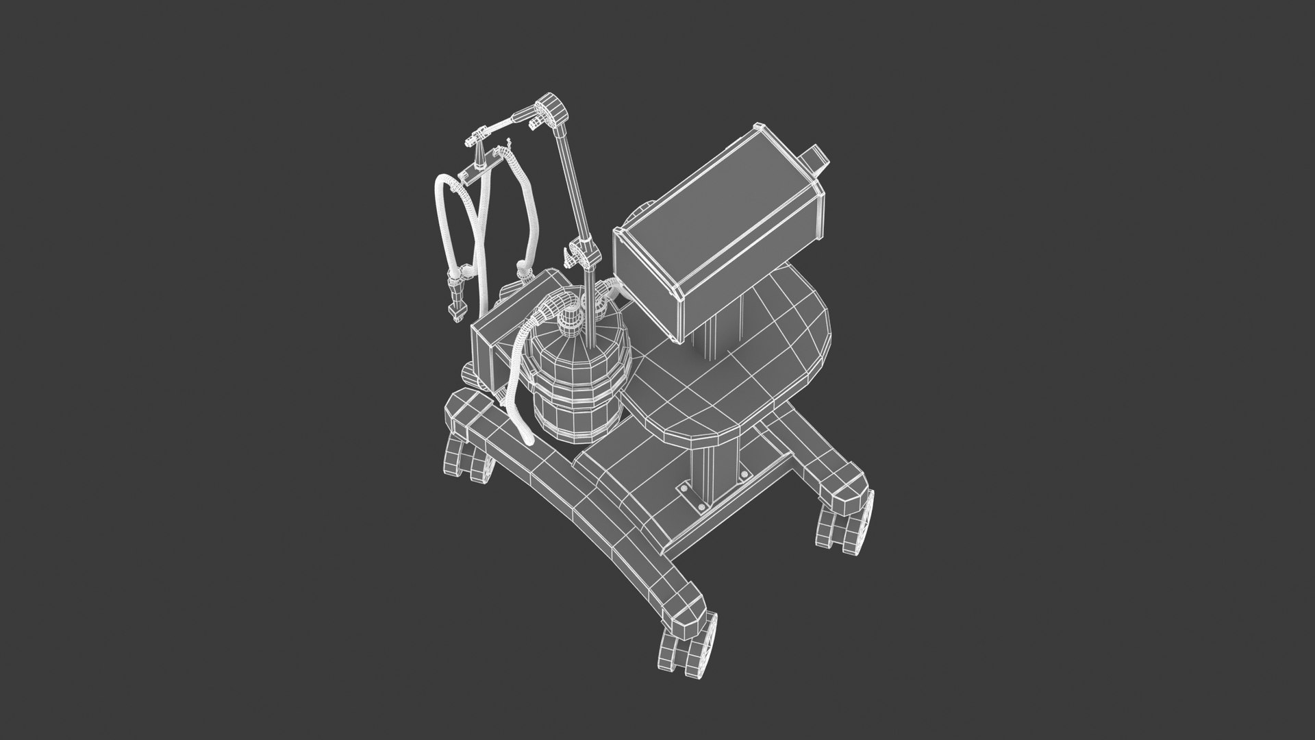 Medical Oxygen Gas Analyzer 3D - TurboSquid 2101158