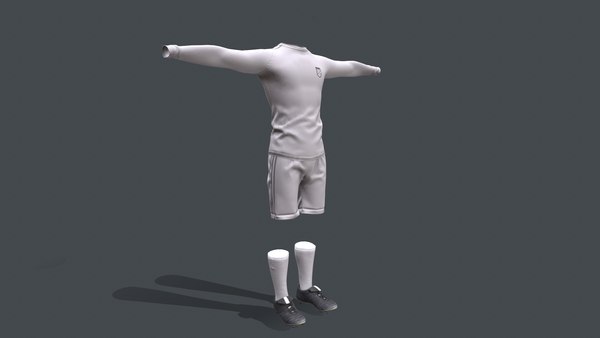 Soccer uniform 3D