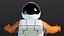 Astronaut 3D model