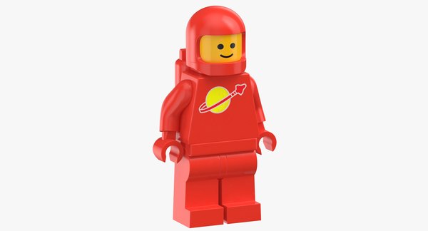Lego man astronaut 02 3D - TurboSquid 1344341