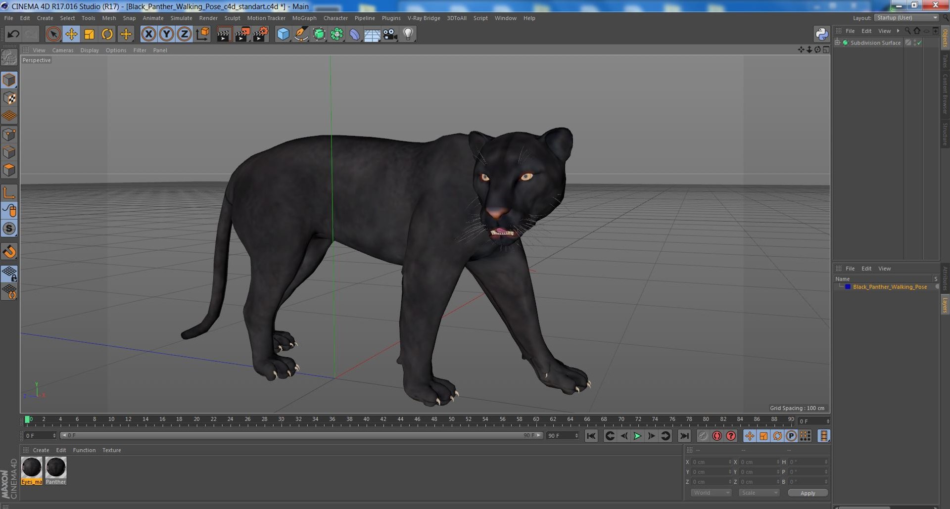 3D Black Panther Walking Pose https://p.turbosquid.com/ts-thumb/2N/IJbFut/A3/blackpantherwalkingposec4dmodel030/jpg/1712871946/1920x1080/fit_q87/2873fbb88bc807aefe0e003409b396fb2ccff767/blackpantherwalkingposec4dmodel030.jpg
