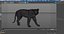 Black Panther Walking Pose