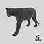 Black Panther Walking Pose