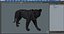 Black Panther Walking Pose