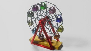 Ferris Wheel OBJ BLEND
