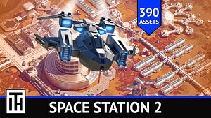 Space station 2 model