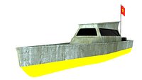 Flag of Vietnam Wooden Baot